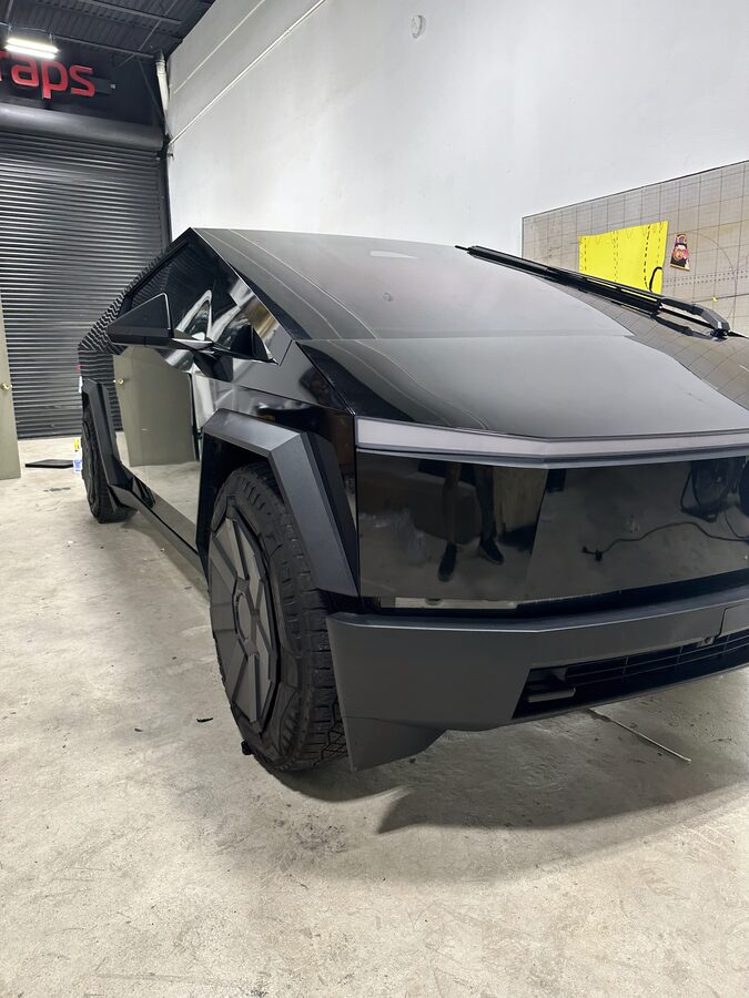 Tesla Cybertruck full color change wrap