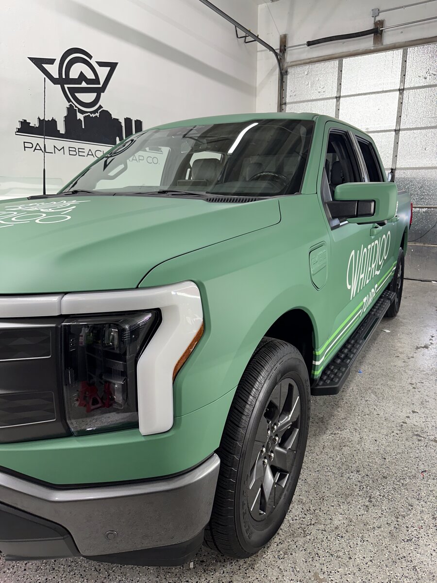 Waterloo Turf F-150 Lightning wrap